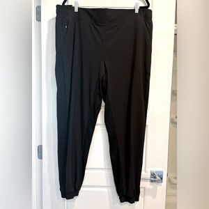 Athleta Brooklyn Lined Joggers Womens 20 Elastic Waist Athletic Pull On Pants